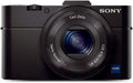 Sony RX100 II Premium Kompaktkamera 20 MP - 1 Zoll CMOS Sensor 28 bis 100 mm Zeiss Objektiv - 3,6 fach Zoom WLAN NFC - Schwarz