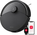 Roborock Q10 X5 Saugroboter 10000 Pa - Wischfunktion für Teppich und Hartboden - Dual Anti Tangle System mit JawScrapers Bürste - Hindernisvermeidung Schwarz