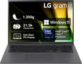 LG gram 17 Laptop 17 Zoll 16 zu 10 IPS - Intel Core Ultra 7 - 32 GB RAM und 2 TB SSD Intel Xe Grafik - Windows 11 Home QWERTZ Grau
