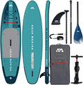 Stand Up Paddle Board 320 cm - aufblasbares iSUP aus PVC - Aqua Splash Türkis für Freizeitfahrten - 9,5 kg für einfachen Transport und Lagerung