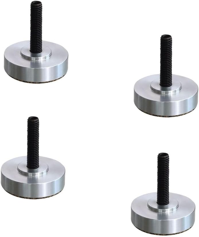 TALIS Basic M Absorber 4er Set bis 50 kg - M12 Ausführung aus Aluminium - HiFi Geräte Absorber für Audio Komponenten - bFly audio TB M Deutschland