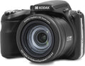 KODAK Pixpro AZ425 Bridgekamera - 20 MP CCD Sensor und 42 fach optischer Zoom - 24 mm Weitwinkel Full HD 1080p - 3 Zoll LCD Schwarz