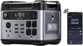 OUKITEL P2001 Plus Powerstation 2048 Wh - 2400 Watt Ausgang 4800 Watt Spitze 4 AC Anschlüsse - LiFePO4 Schnellladung 1 Stunde - Grau