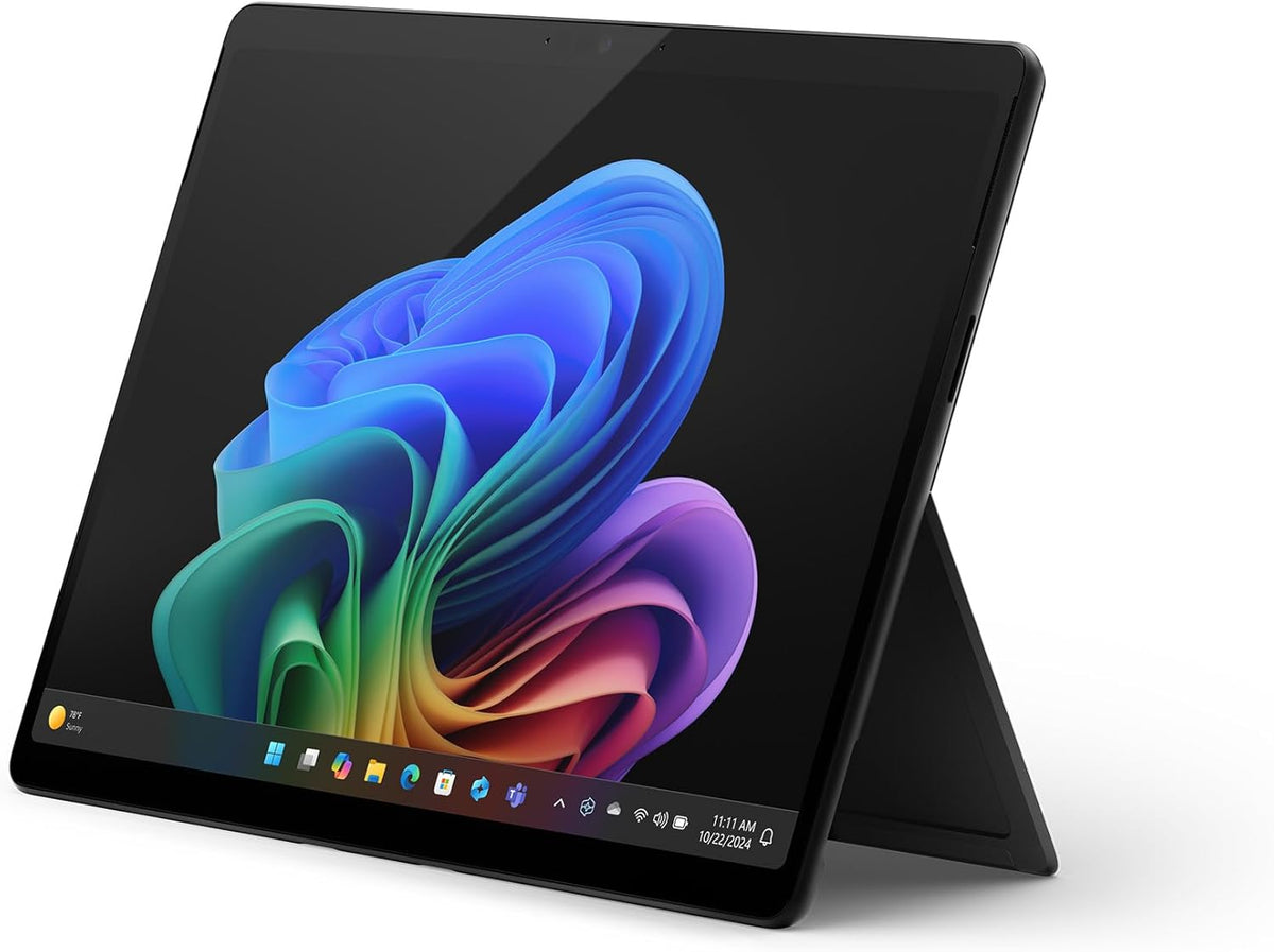 Microsoft Surface Pro 11 Copilot PC 13 Zoll OLED Touchscreen - Snapdragon X Elite 12 Kerne - 16 GB RAM und 512 GB SSD - 11. Edition Schwarz Tragbar
