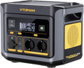 VTOMAN FlashSpeed 600 Powerstation 499 Wh - 600 Watt Ausgang 1200 Watt Spitze LiFePO4 - 100 Watt USB C Schnellladung - für Camping Wohnmobil