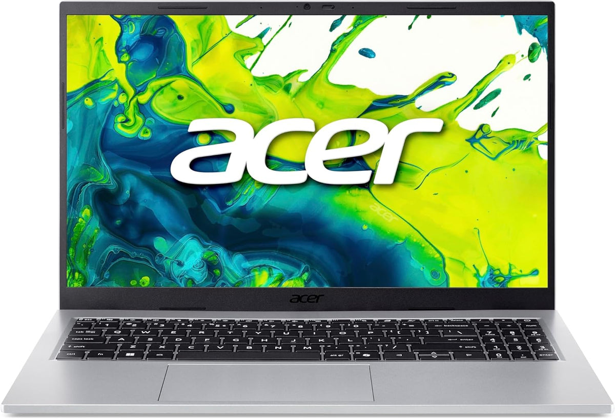 Acer Aspire Go 15 AG15-72P-5903 Laptop - 15,6 Zoll FHD IPS Display und Intel Core 5 120U - 16 GB RAM und 512 GB SSD - Intel Grafik Windows 11 Home QWERTZ Silber