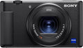Sony ZV 1 Premium Kompaktkamera - 1 Zoll CMOS Sensor und 24 bis 70 mm Objektiv - 4K Video mit Augen Autofokus - Optische Stabilisierung Schwarz