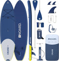 NOARD SUP Board 326 cm - Aufblasbares Stand Up Paddle Board Allround Set - Paddleboard mit Paddel Pumpe Rucksack und Leash für Anfänger und Fortgeschrittene