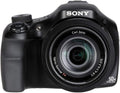 Sony DSC HX400V Bridgekamera - 20,4 MP CMOS Sensor mit 50 fach optischem Zoom - Optische Stabilisierung und Matrixmessung - WLAN NFC Schwarz mit 3 Zoll Display