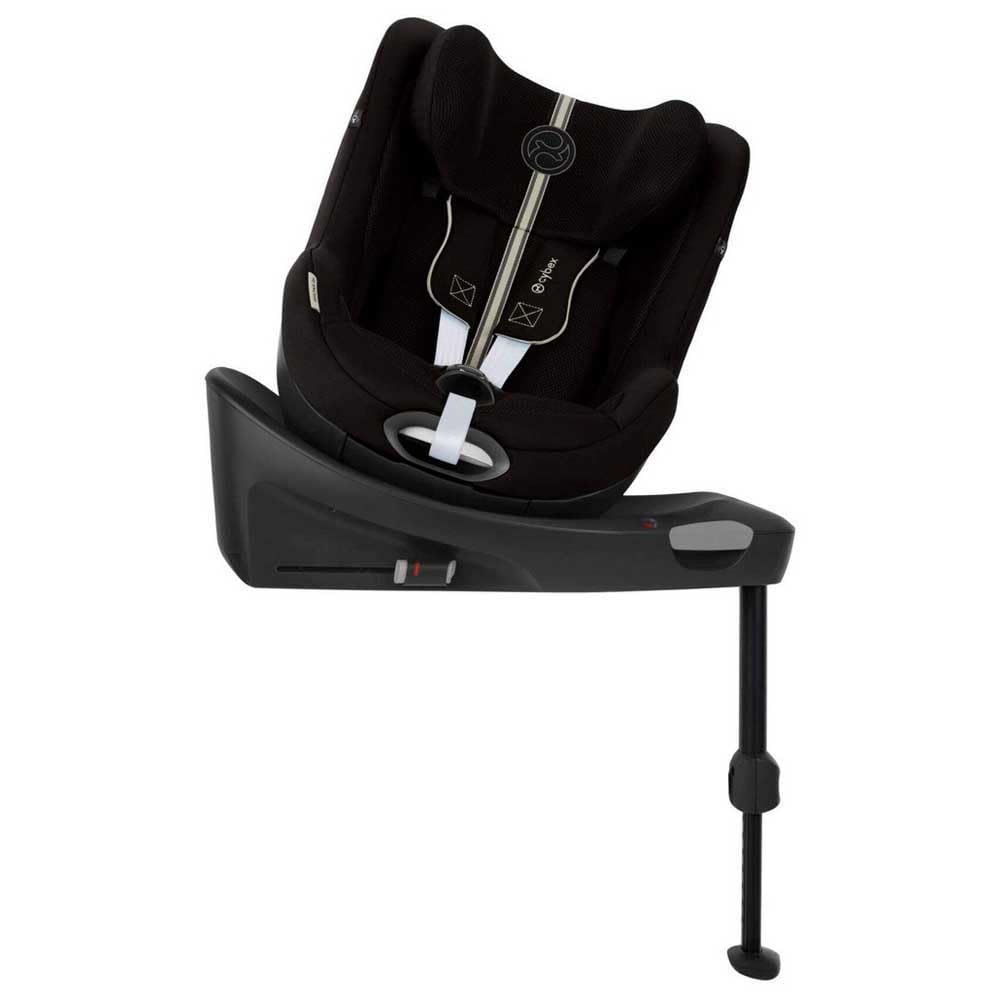 Kindersitz Sirona Gi i Size Plus 40 bis 105 cm - ab Geburt bis etwa 4 Jahre - inklusive Base und Neugeboreneneinlage - bis 19 kg Moon Black