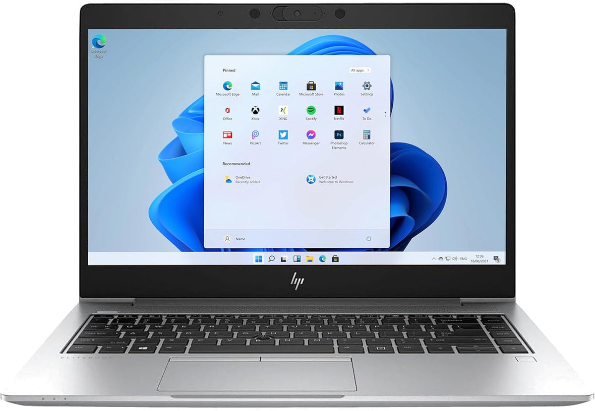 HP EliteBook 840 G6 Notebook 14 Zoll Full HD - Intel Core i5 8265U - 16 GB RAM 512 GB SSD Intel UHD Grafik - Windows 11 Generalüberholt Silber