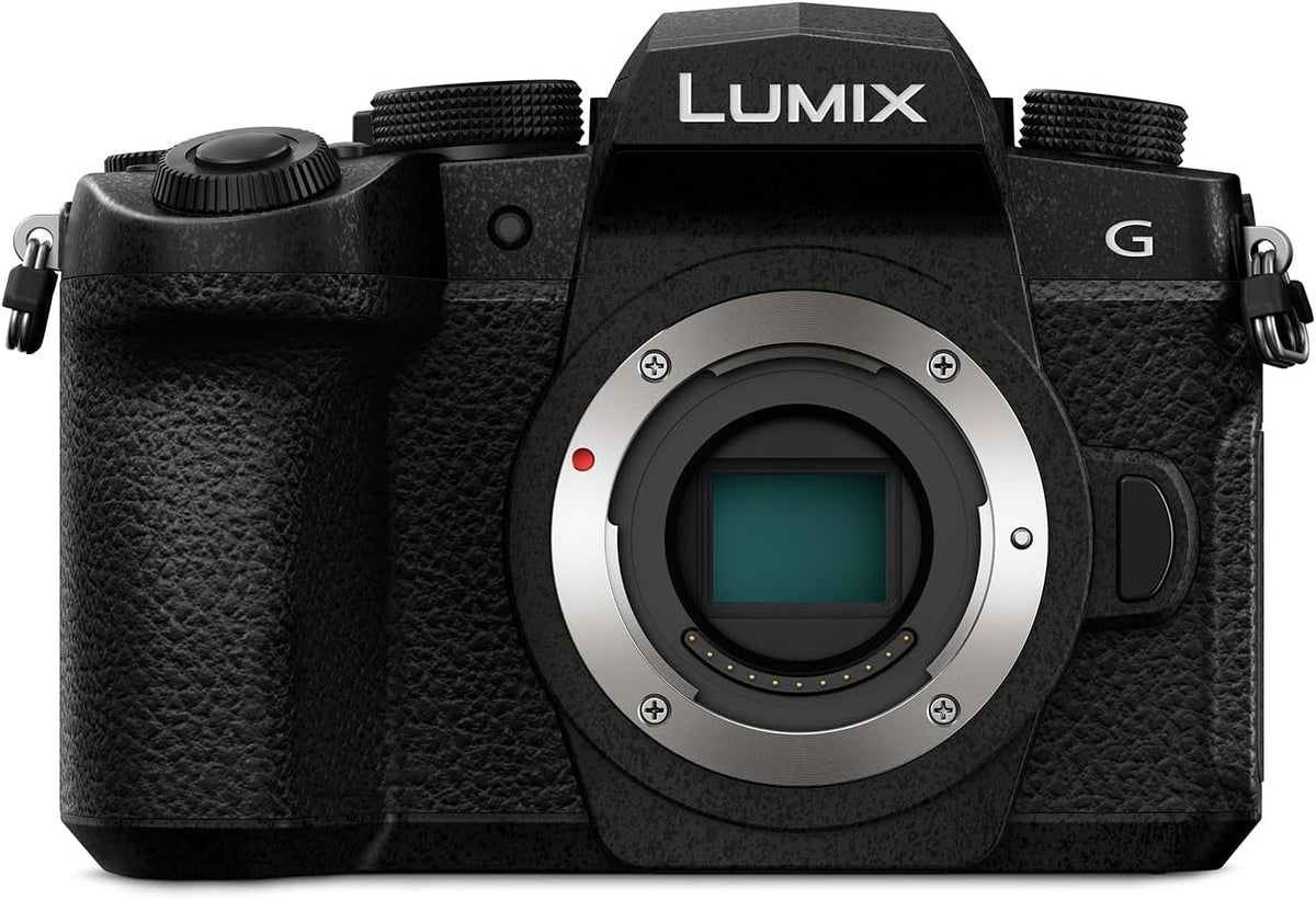 Panasonic LUMIX DC G97E Systemkamera - 20,3 MP Micro Four Thirds CMOS Sensor - Dual Stabilisierung und schneller Autofokus - 4K 30p WLAN Bluetooth Schwarz