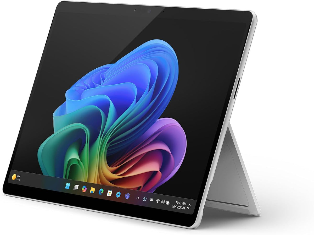 Microsoft Surface Pro 11 Edition Copilot PC - 13 Zoll OLED Touchscreen und Snapdragon X Elite 12 Kerne - 16 GB RAM und 512 GB SSD - Windows 11 Home Platin bis 14 Stunden Akku