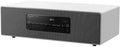 Panasonic SC DM502 Premium Stereoanlage - DAB Bluetooth und USB - Stereo Surround Lautsprecher - Weiß