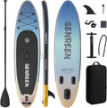 Extra Groß SUP Board 335 x 86 cm - Aufblasbares Stand Up Paddle Board für Erwachsene - Allround Paddleboard mit Zubehör Kamerahalterung und 3 Finnen