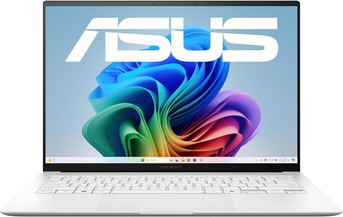 ASUS Zenbook S 14 UX5406SA Copilot PC 14 Zoll WQXGA OLED 120 Hz - Intel Core Ultra 7 258V Intel Arc - 32 GB RAM 1 TB SSD - Windows 11 Home Scandinavian White