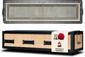 Konro Holzkohlegrill 77 x 23 x 20 cm - natürlicher Diatomit Stein - gleichmäßige Wärmeverteilung - japanischer Tischgrill für Yakitori und Yakiniku