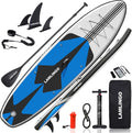 Rolimate SUP Board Set - Dickes aufblasbares Stand Up Paddle Board mit EVA und PVC Material - Paddleboard mit Rucksack Spule Leine und Zubehör