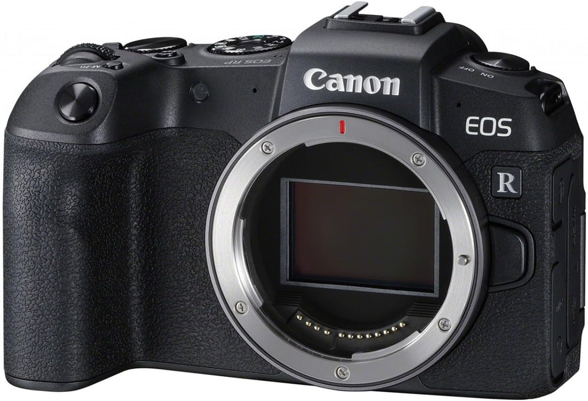 Canon EOS RP Vollformat Systemkamera - 26,2 MP CMOS Sensor und Canon RF Anschluss - 4K Video 3 Zoll Clear View LCD II - WLAN Bluetooth Schwarz