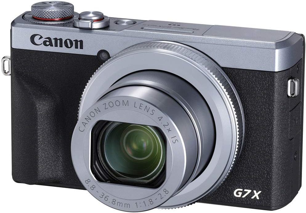 Canon PowerShot G7 X Mark III Digitalkamera - 20,9 MP BSI CMOS Sensor - F1,8 Objektiv mit 4,2 fach Zoom bis 100 mm - Optische Stabilisierung JPEG MP4