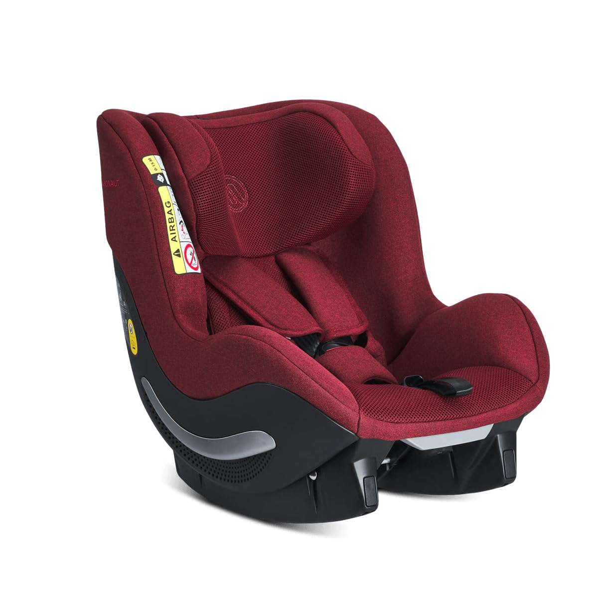 Avionaut AeroFIX RWF AirFlow Kindersitz bis 18,5 kg - Rückwärtsgerichteter Reboarder - ISOFIX Befestigung - Atmungsaktive Konstruktion Rot