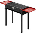Tragbarer Holzkohlegrill Edelstahl - Klappbarer Rechteckiger Camping Grill - Outdoor Grill für Terrasse und Picknick