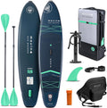 Movino Stand Up Paddle Board 350 cm - 2 in 1 SUP Kajak Set Aufblasbar - 165 kg Tragkraft mit Zubehör und Paddel